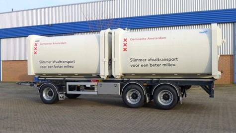 aanhangwagen lzv container aanhangwagens door ligthart schagerbrug